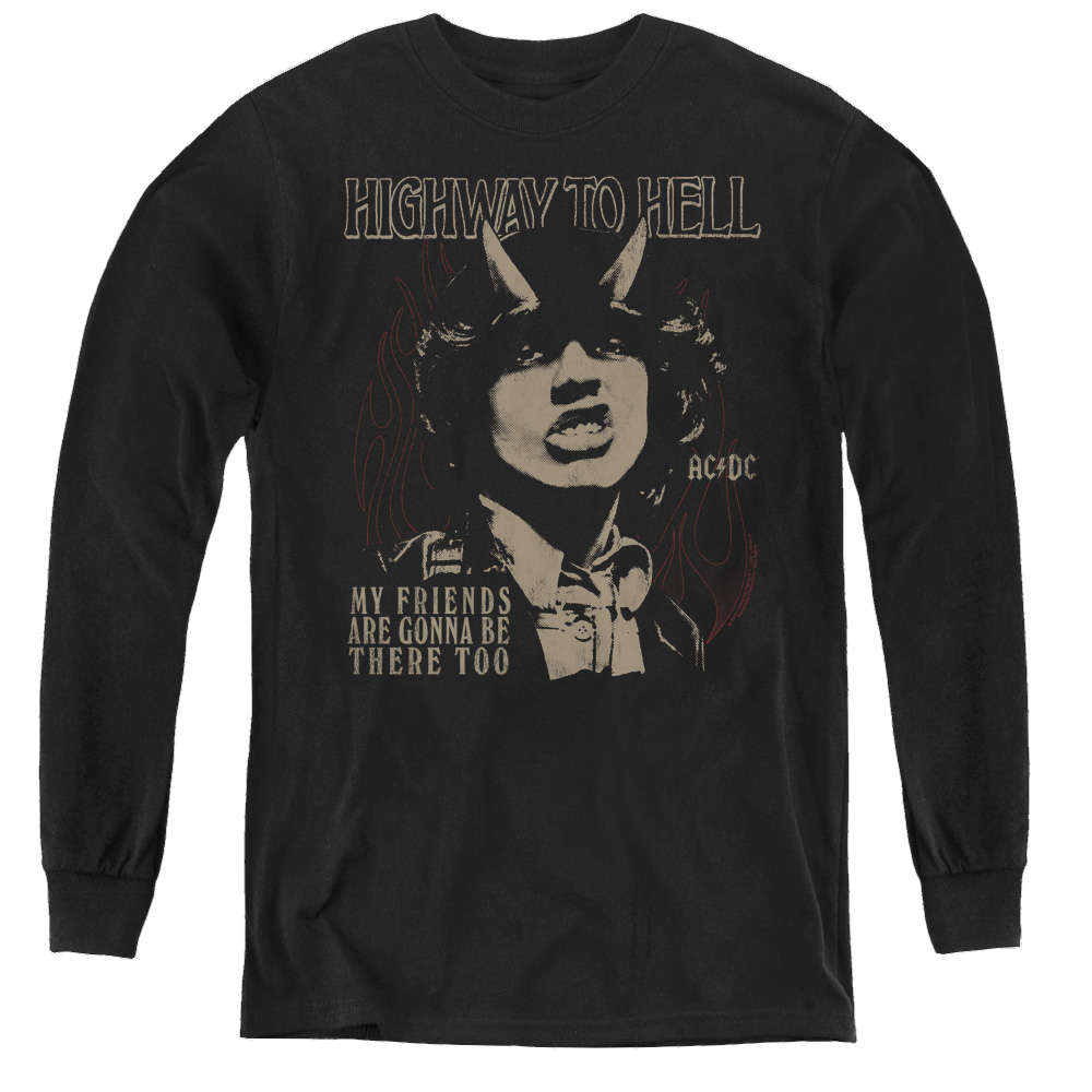 Acdc My Friends - Youth Long Sleeve T-Shirt Youth Long Sleeve T-Shirt ACDC