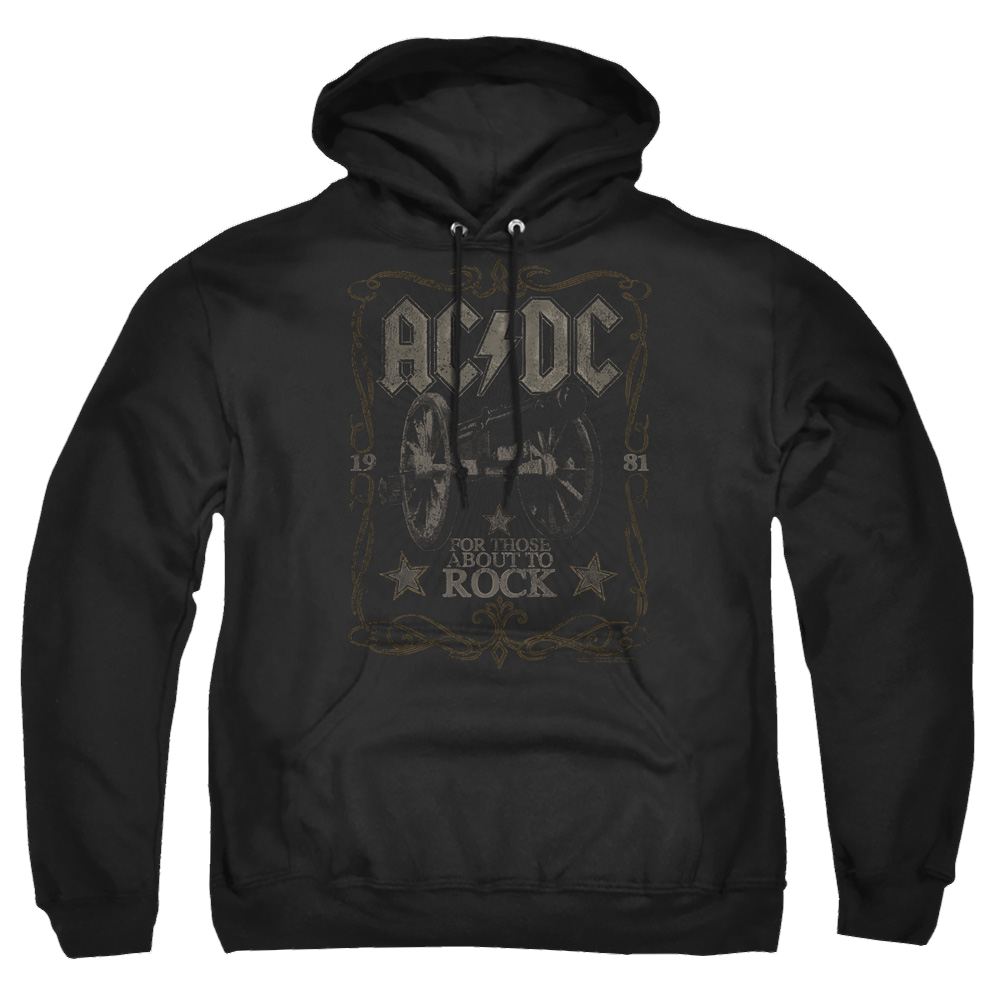 AC/DC Rock Label - Pullover Hoodie ACDC