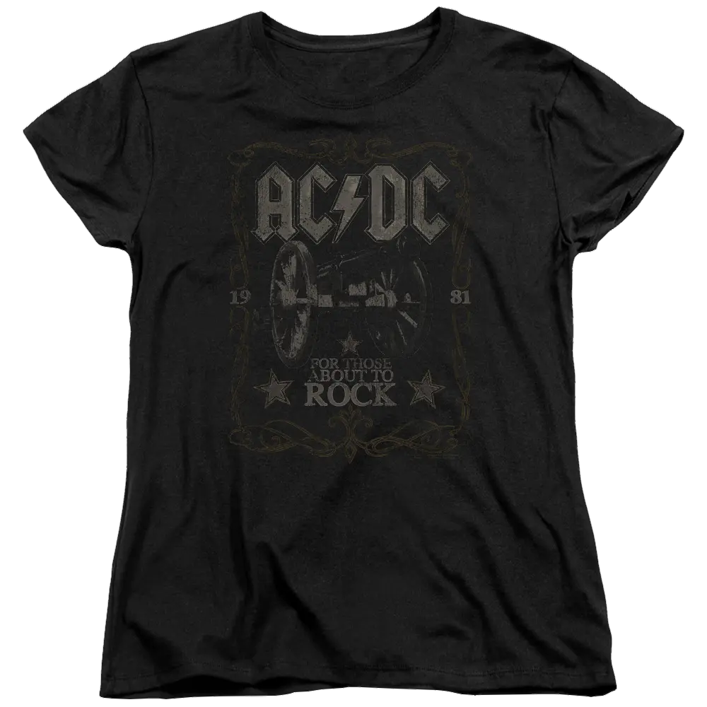 AC/DC Rock Label - Women's T-Shirt ACDC