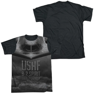 Air Force Stealth - Men's Black Back T-Shirt U.S. Air Force
