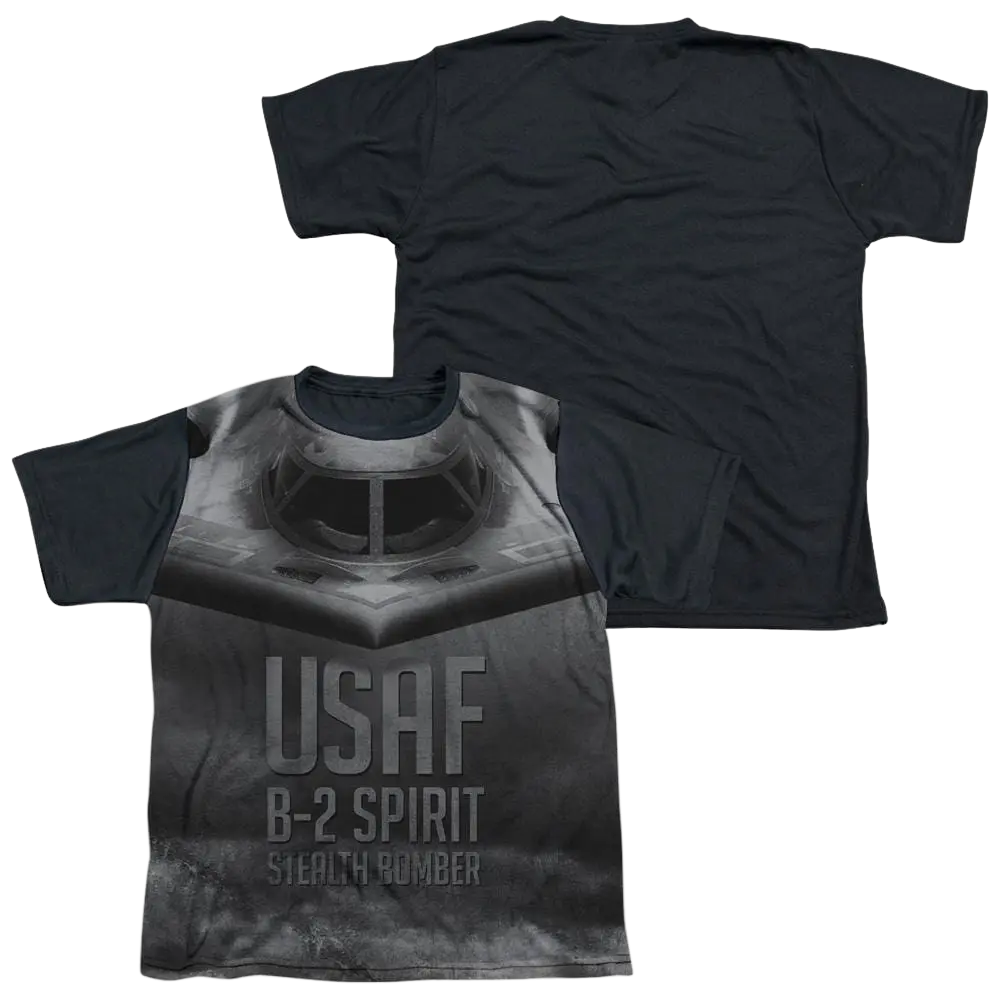 Air Force Stealth - Youth Black Back T-Shirt (Ages 8-12) U.S. Air Force