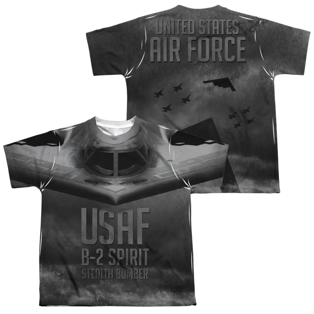 Air Force Stealth - Youth All-Over Print T-Shirt (Ages 8-12) U.S. Air Force