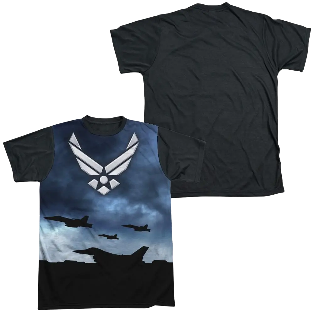 Air Force Take Off - Men's Black Back T-Shirt U.S. Air Force