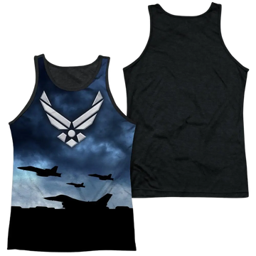 Air Force Take Off Men's Black Back Tank U.S. Air Force