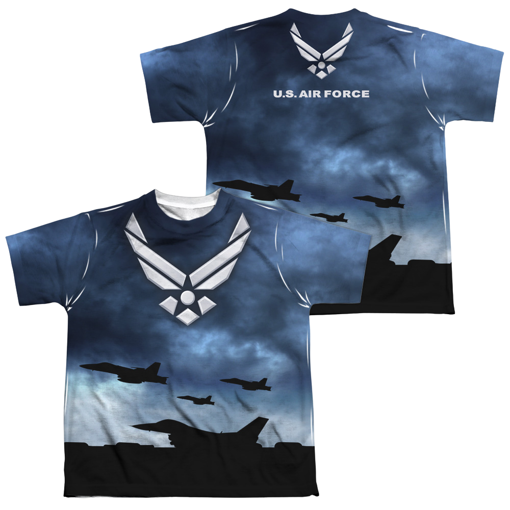 Air Force Take Off - Youth All-Over Print T-Shirt (Ages 8-12) Youth All-Over Print T-Shirt (Ages 8-12) U.S. Air Force