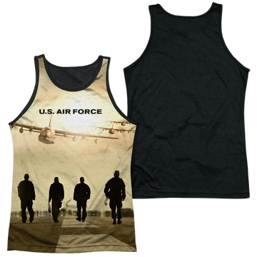 Air Force Long Walk Men's Black Back Tank U.S. Air Force