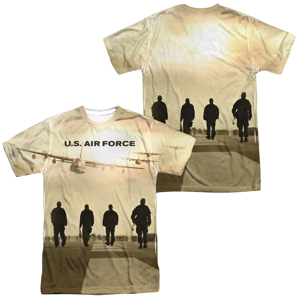 Air Force Long Walk Men's All Over Print T-Shirt U.S. Air Force