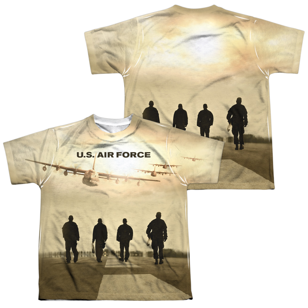 Air Force Long Walk - Youth All-Over Print T-Shirt (Ages 8-12) Youth All-Over Print T-Shirt (Ages 8-12) U.S. Air Force