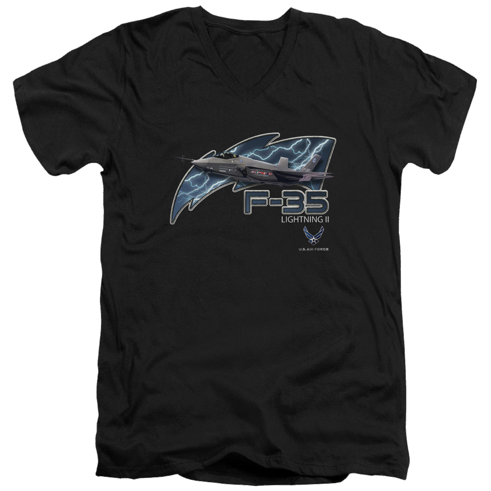 U.S. Air Force F35 - Men's V-Neck T-Shirt Men's V-Neck T-Shirt U.S. Air Force