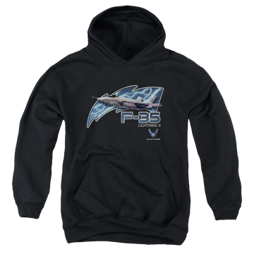 U.S. Air Force F35 - Youth Hoodie Youth Hoodie (Ages 8-12) U.S. Air Force