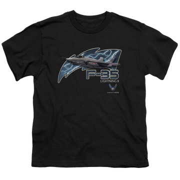 U.S. Air Force F35 - Youth T-Shirt Youth T-Shirt (Ages 8-12) U.S. Air Force