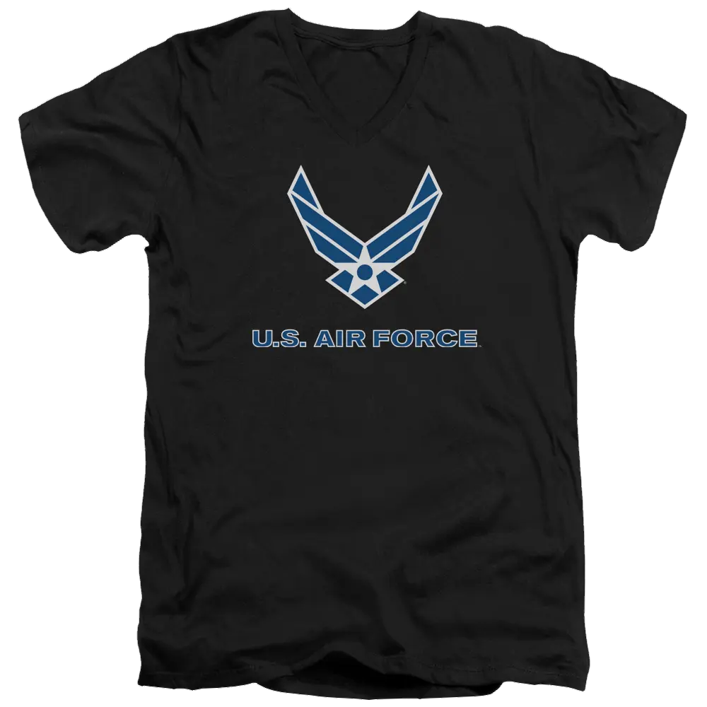 Air Force Logo - Men's V-Neck T-Shirt U.S. Air Force