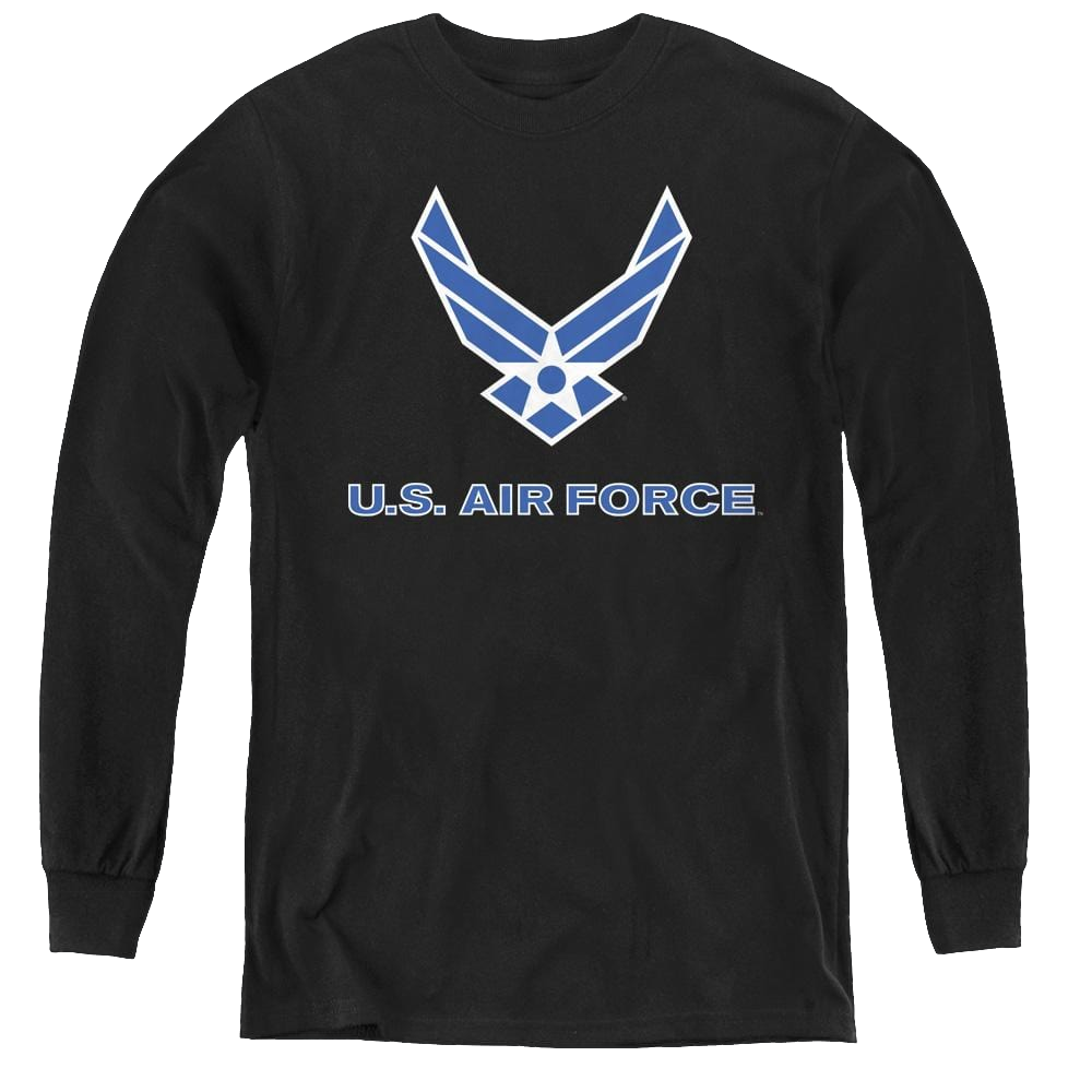 U.S. Air Force Logo - Youth Long Sleeve T-Shirt Youth Long Sleeve T-Shirt U.S. Air Force