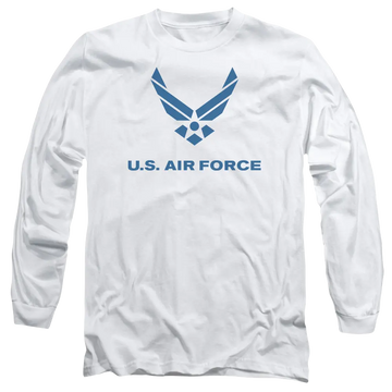 Air Force Distressed Logo - Men's Long Sleeve T-Shirt U.S. Air Force