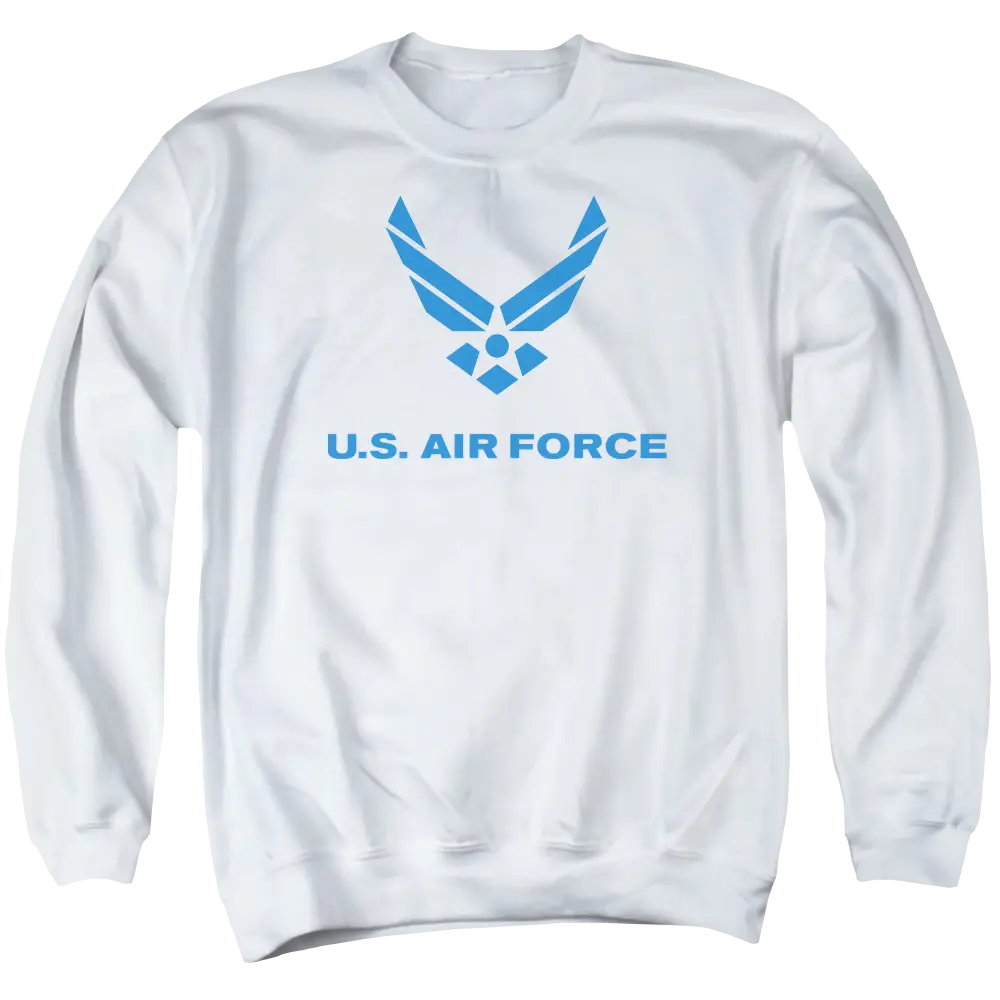 Air Force Distressed Logo - Men's Crewneck Sweatshirt U.S. Air Force