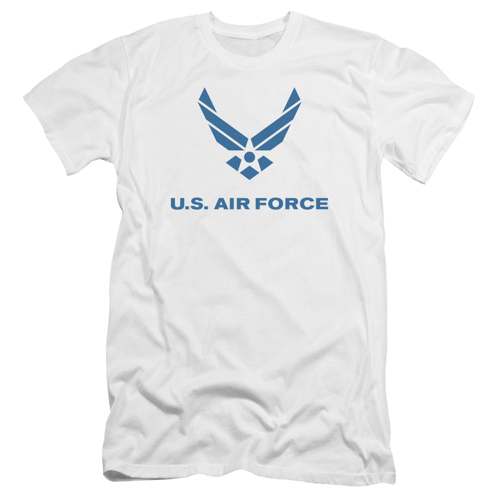 Air Force Distressed Logo - Men's Premium Slim Fit T-Shirt Men's Premium Slim Fit T-Shirt U.S. Air Force