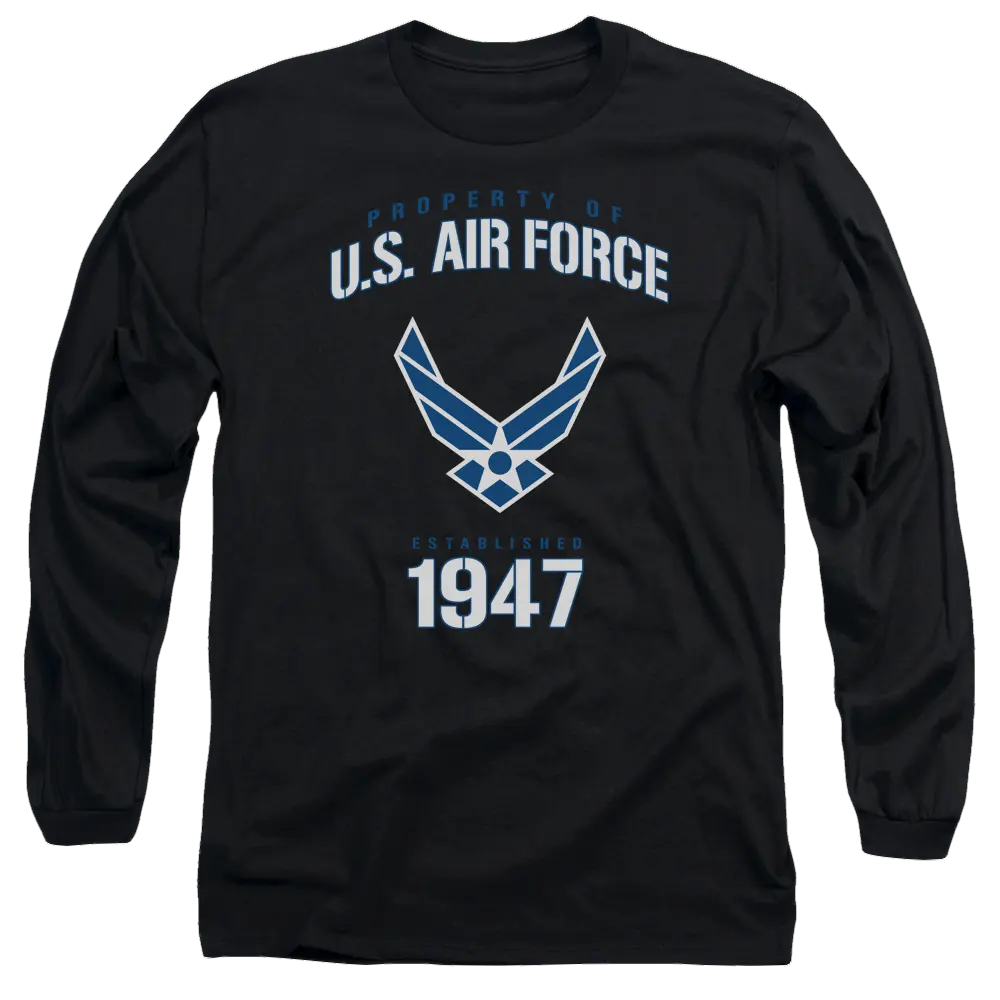 Air Force Property Of - Men's Long Sleeve T-Shirt U.S. Air Force