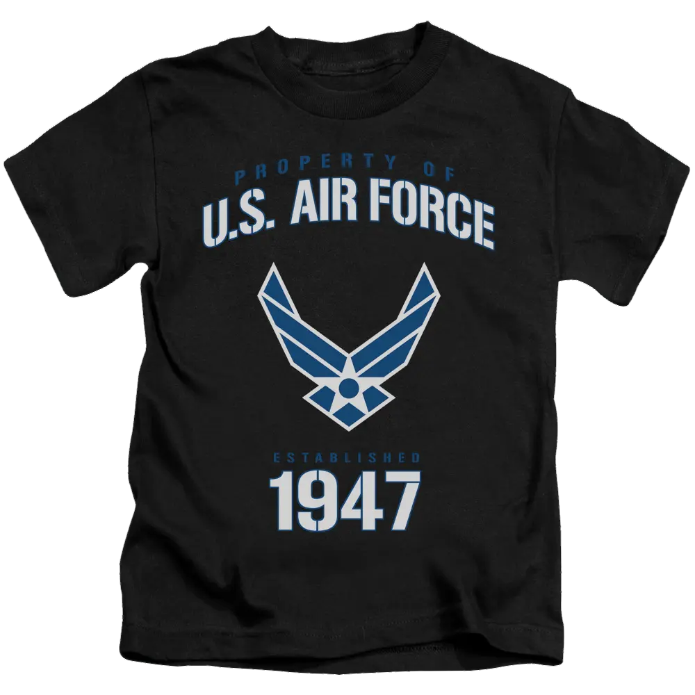 Air Force Property Of - Kid's T-Shirt (Ages 4-7) U.S. Air Force