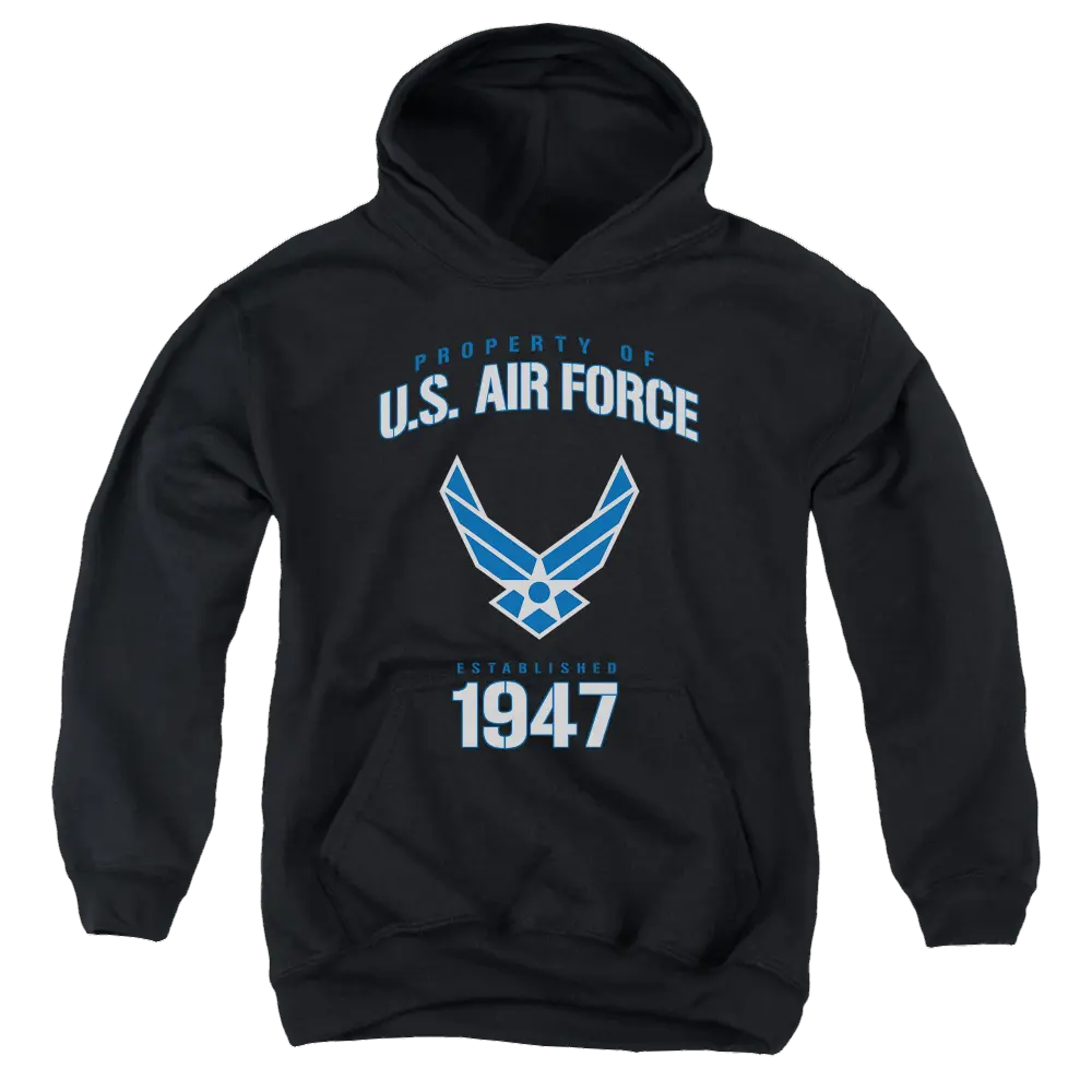Air Force Property Of - Youth Hoodie (Ages 8-12) U.S. Air Force