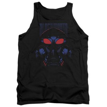Black men's tank with Aquaman Movie Black Manta graphic