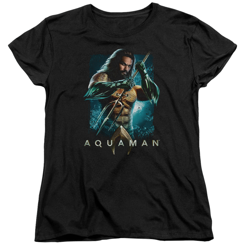 Aquaman Movie Trident - Women's T-Shirt Women's T-Shirt Aquaman