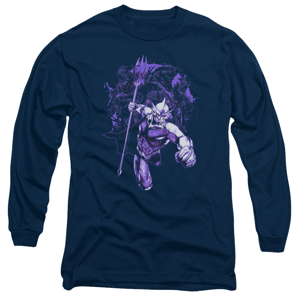Aquaman Movie Evil Doers - Men's Long Sleeve T-Shirt Men's Long Sleeve T-Shirt Aquaman