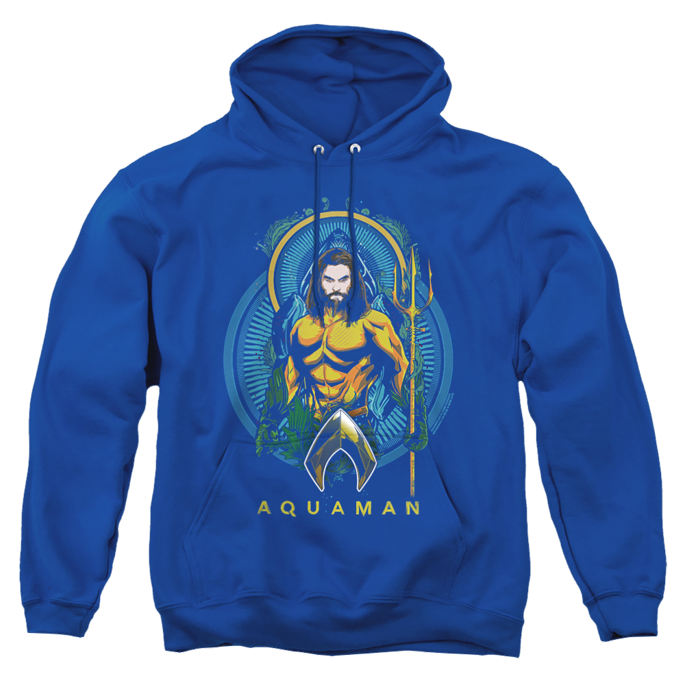 Aquaman Movie Aqua Nouveau - Pullover Hoodie Pullover Hoodie Aquaman