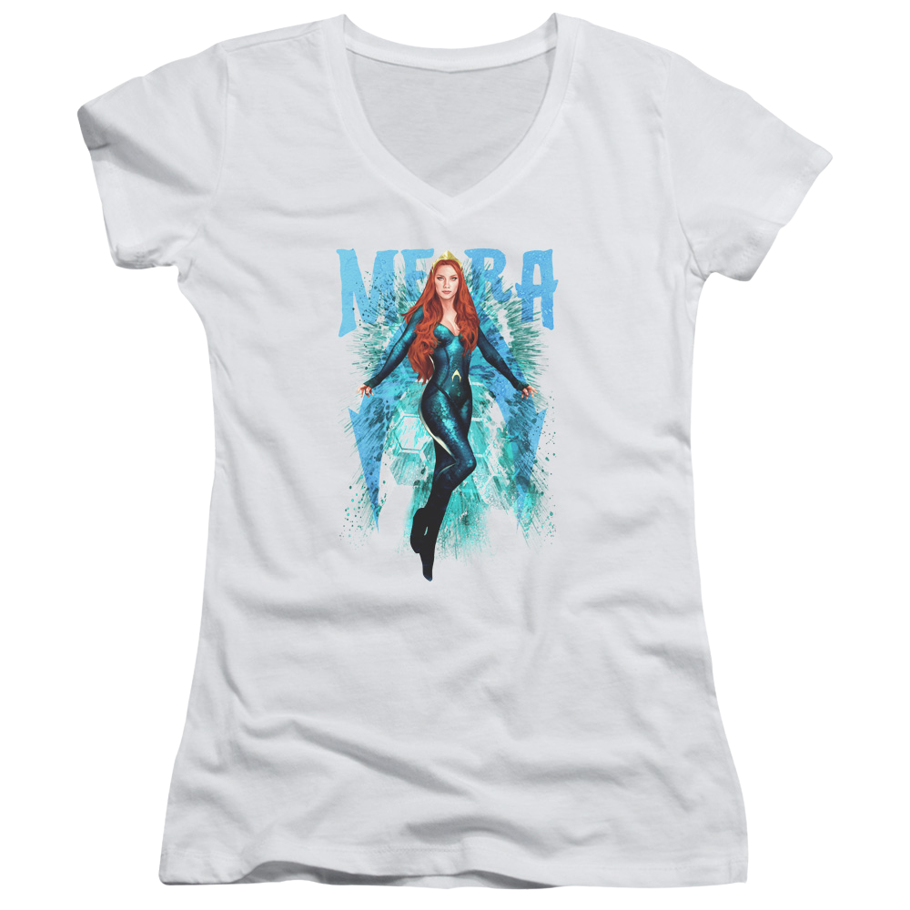Aquaman Movie Mera - Juniors V-Neck T-Shirt Juniors V-Neck T-Shirt Aquaman