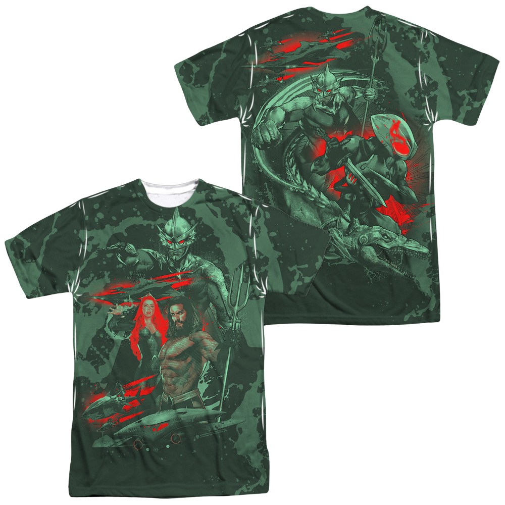Aquaman Movie Good And Evil - Men's All-Over Print T-Shirt Men's All-Over Print T-Shirt Aquaman