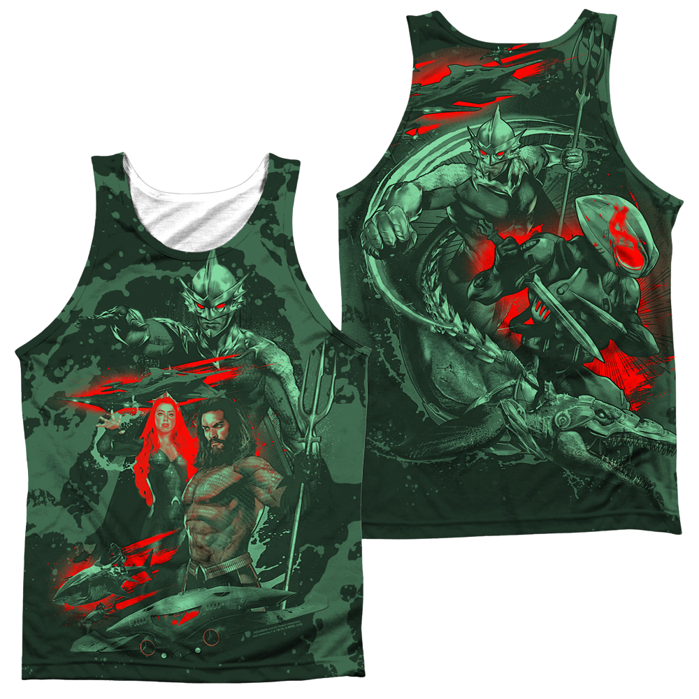 Aquaman Movie Good And Evil - Men's All Over Print Tank Top Men's All Over Print Tank Aquaman