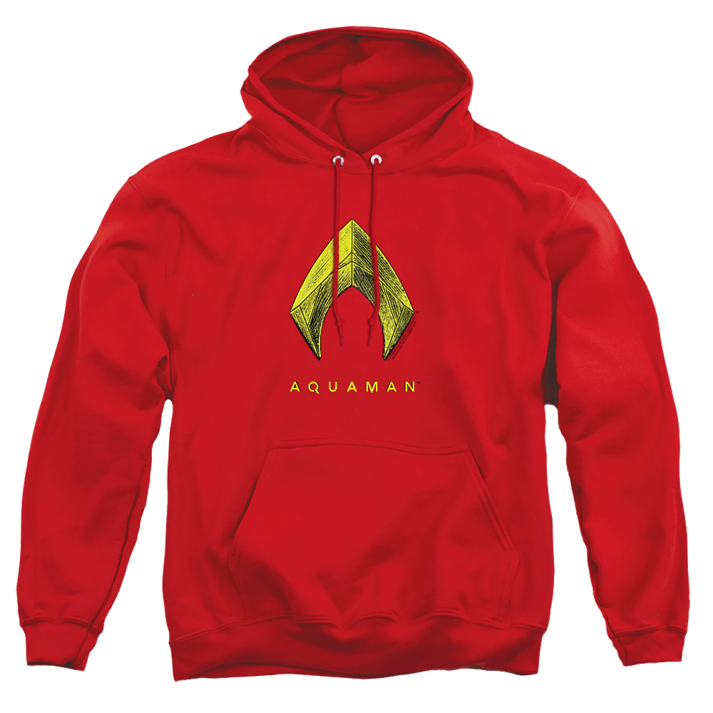 Aquaman Movie Aquaman Logo - Pullover Hoodie Pullover Hoodie Aquaman