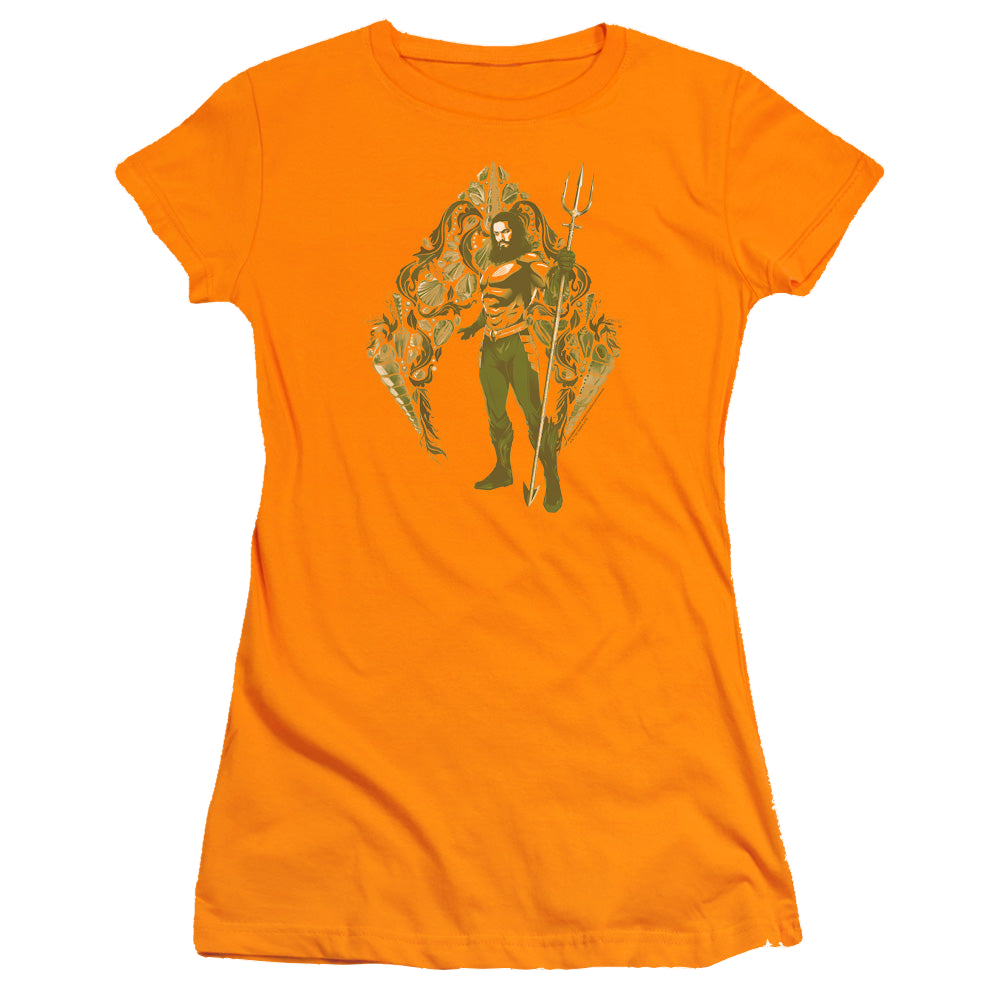 Aquaman Movie Shells - Juniors T-Shirt Juniors T-Shirt Aquaman