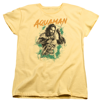 Banana women's t-shirt with Aquaman Movie Locals Only graphic