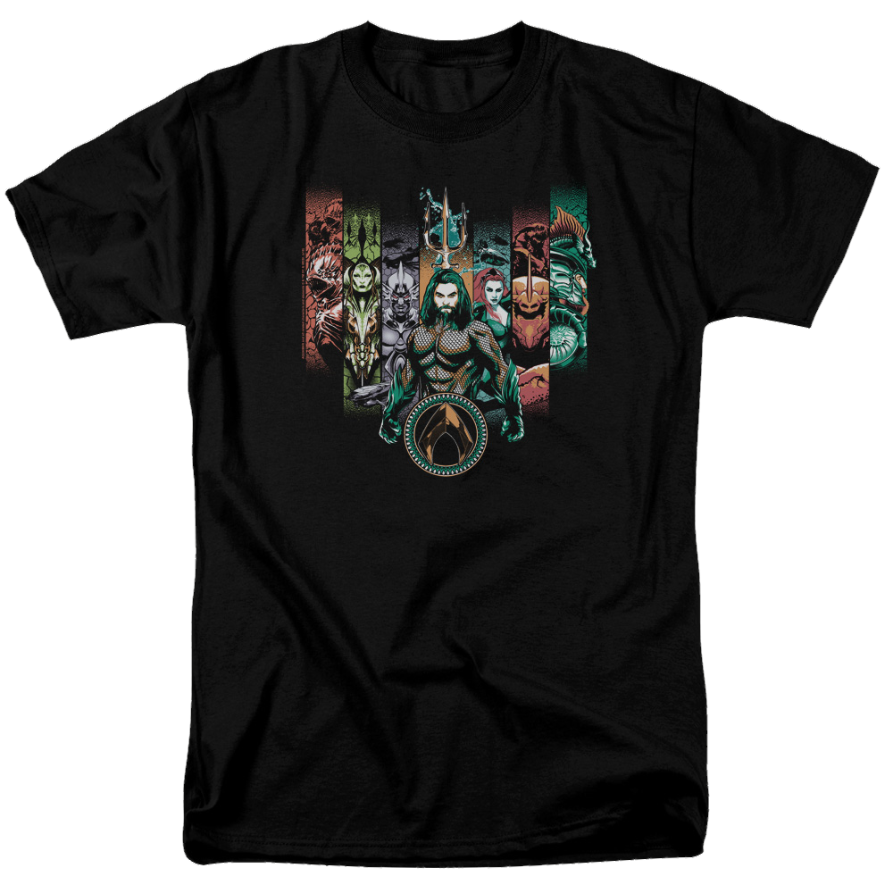 Aquaman Movie Unite The Kingdoms - Men's Regular Fit T-Shirt Men's Regular Fit T-Shirt Aquaman
