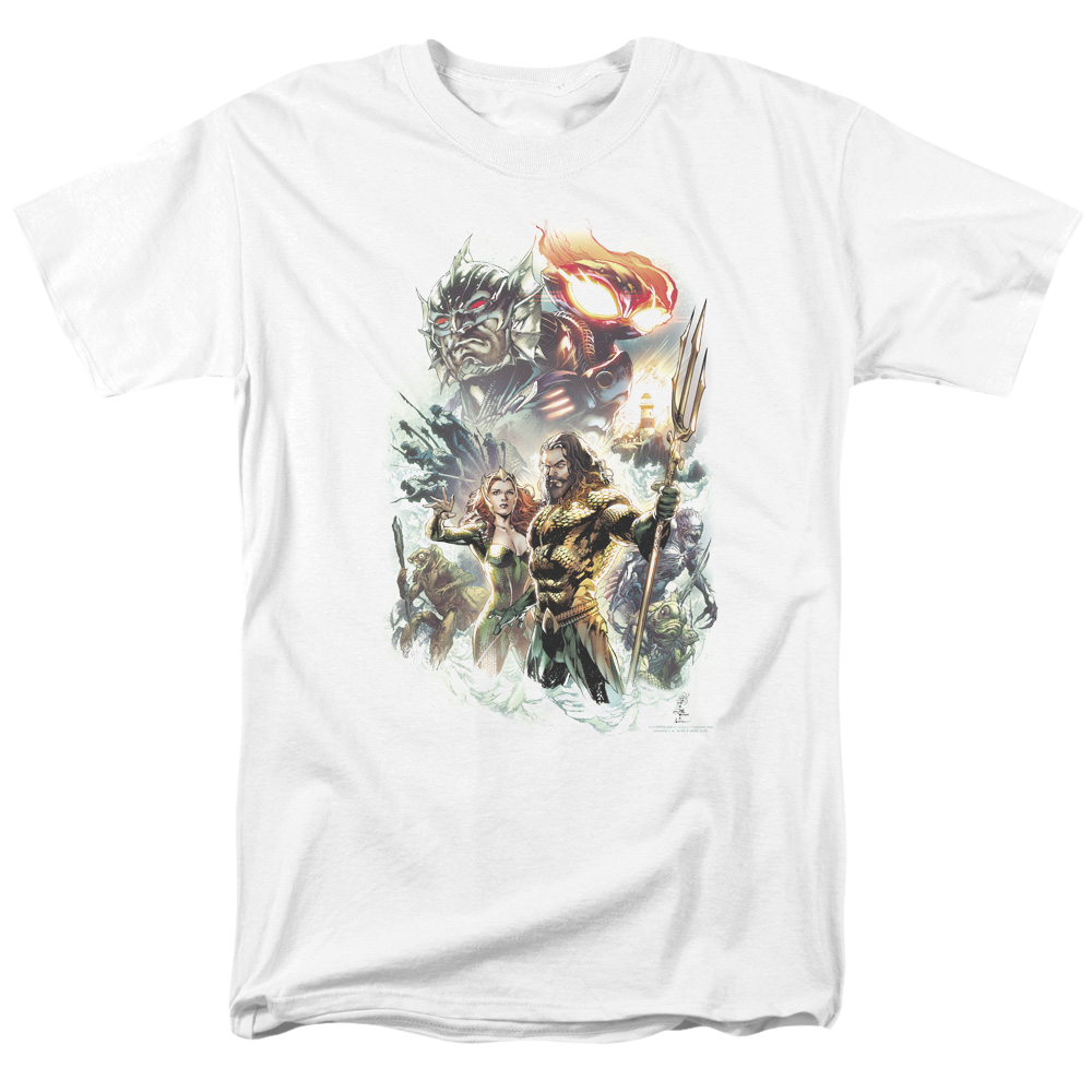 Aquaman Movie King Of Atlantis - Men's Regular Fit T-Shirt Men's Regular Fit T-Shirt Aquaman