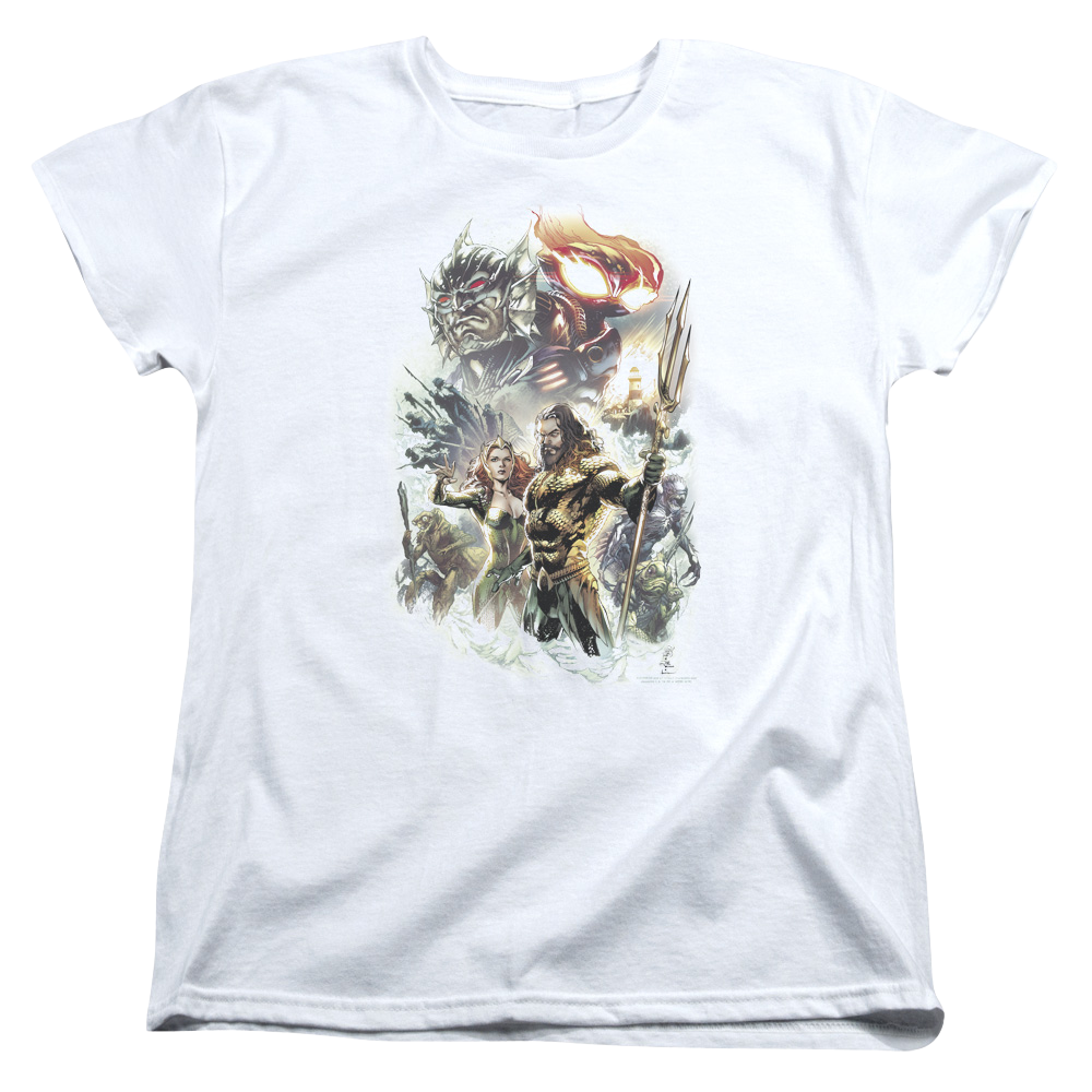 Aquaman Movie King Of Atlantis - Women's T-Shirt Women's T-Shirt Aquaman