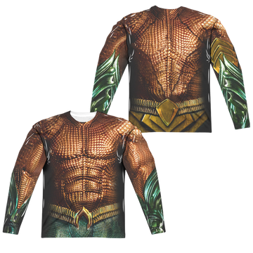 Movie Aquaman Uniform men's all-over print long sleeve
