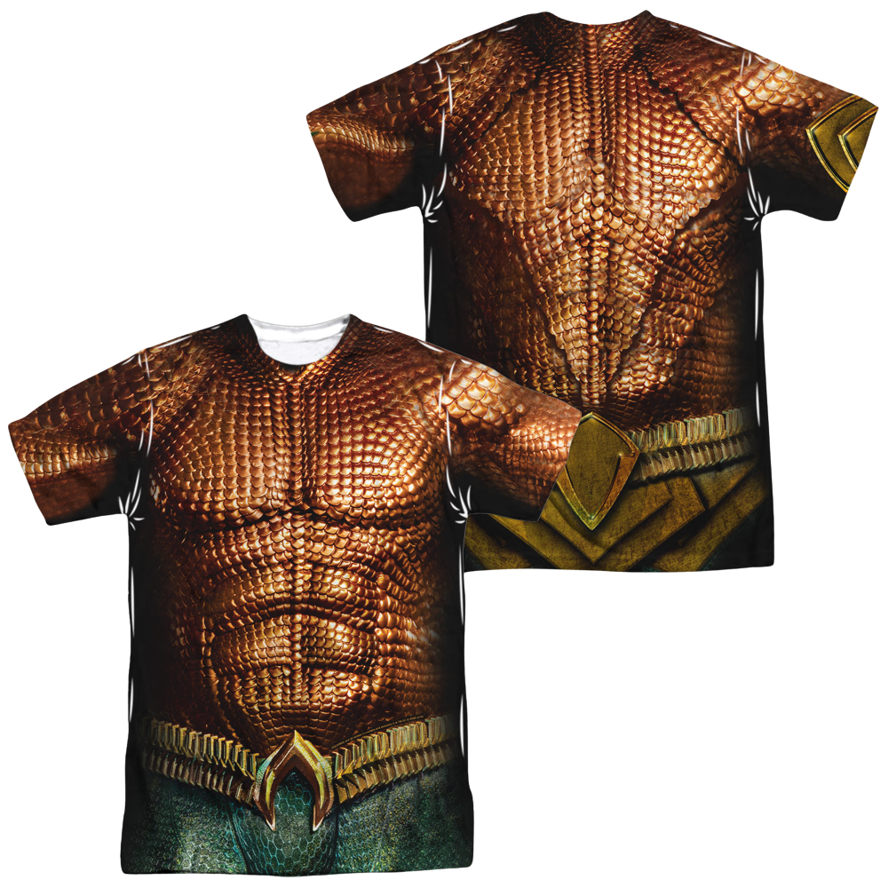 Aquaman Movie Aquaman Uniform - Men's All-Over Print T-Shirt Men's All-Over Print T-Shirt Aquaman