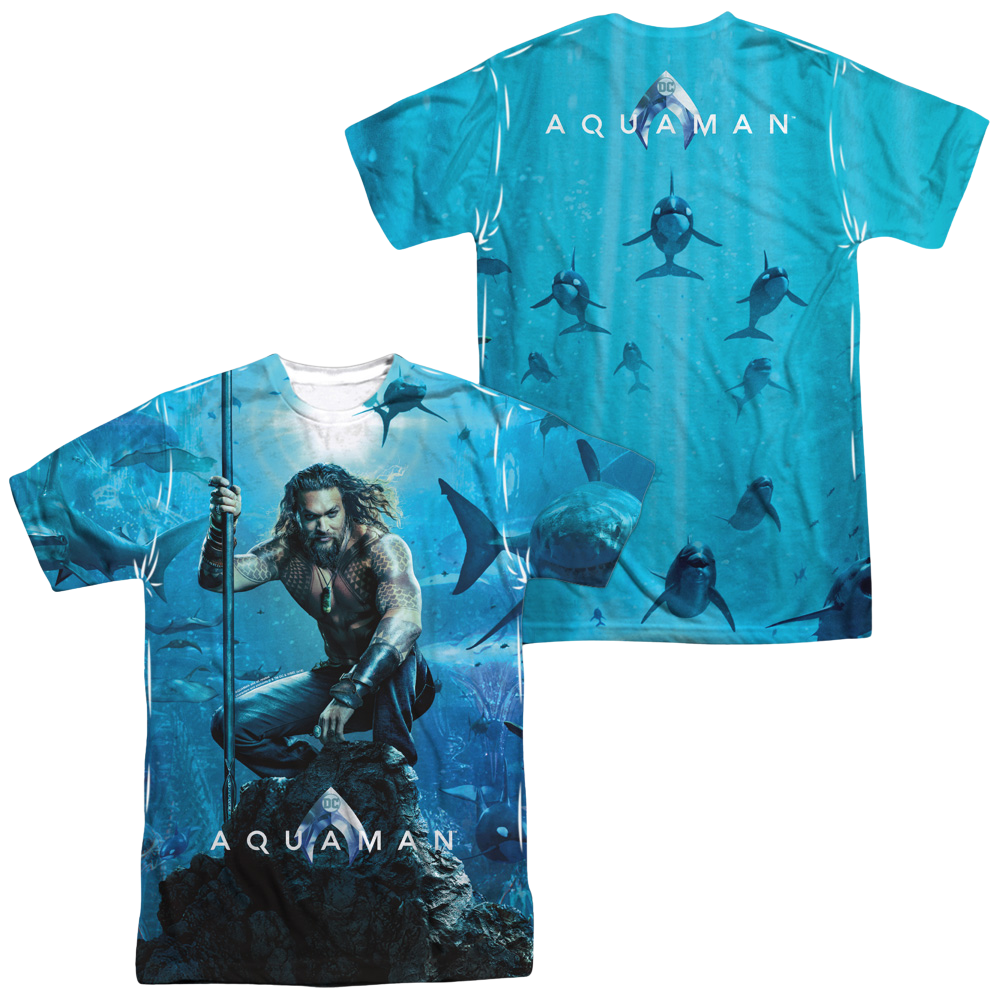 Aquaman Movie Poster - Men's All-Over Print T-Shirt Men's All-Over Print T-Shirt Aquaman