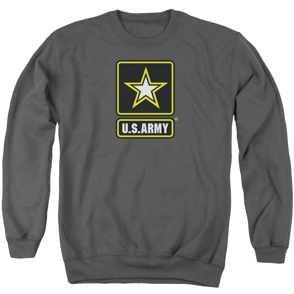 U.S. Army Logo - Men's Crewneck Sweatshirt Men's Crewneck Sweatshirt U.S. Army