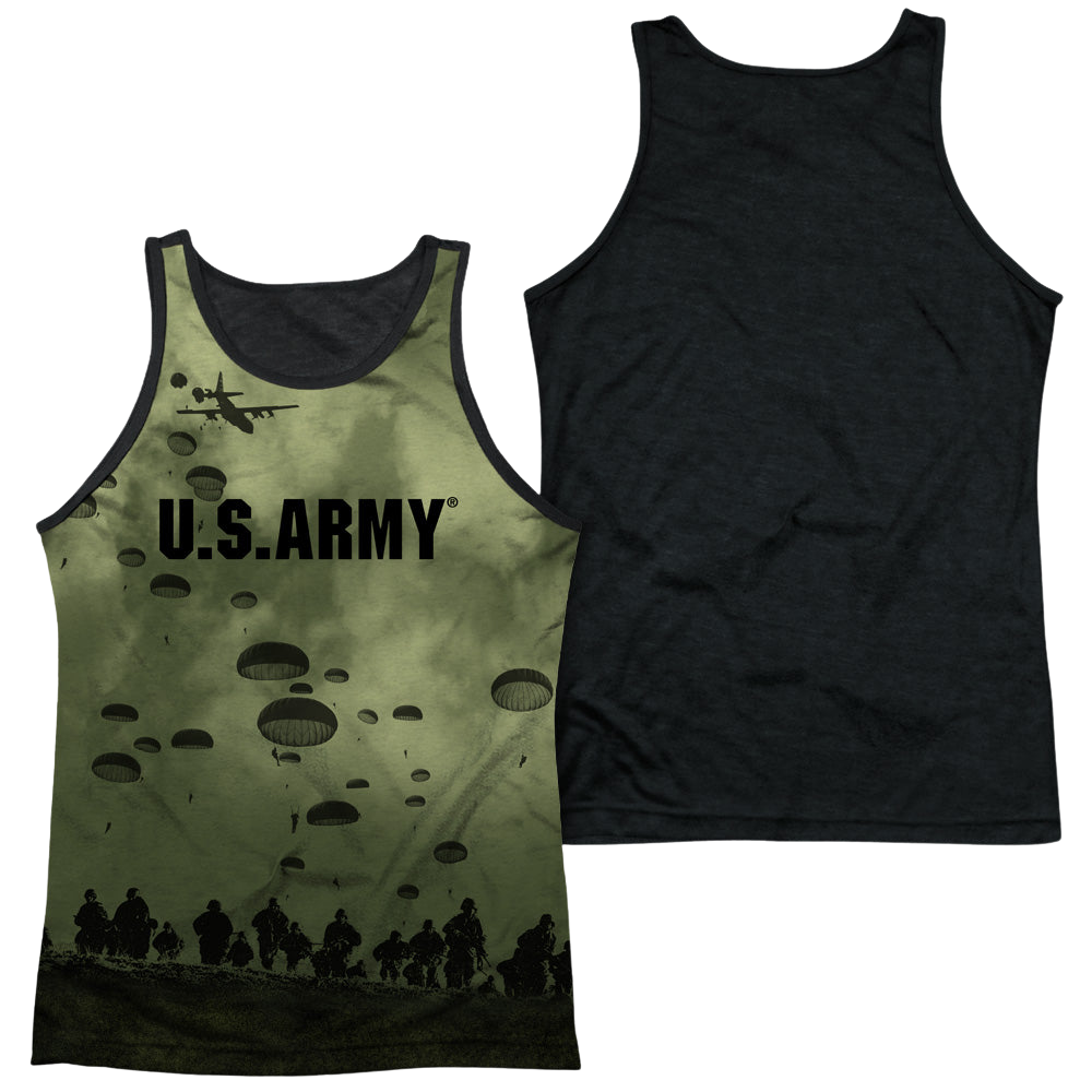 U.S. Army Air To Land - Men's Black Back Tank Top Men's Black Back Tank U.S. Army