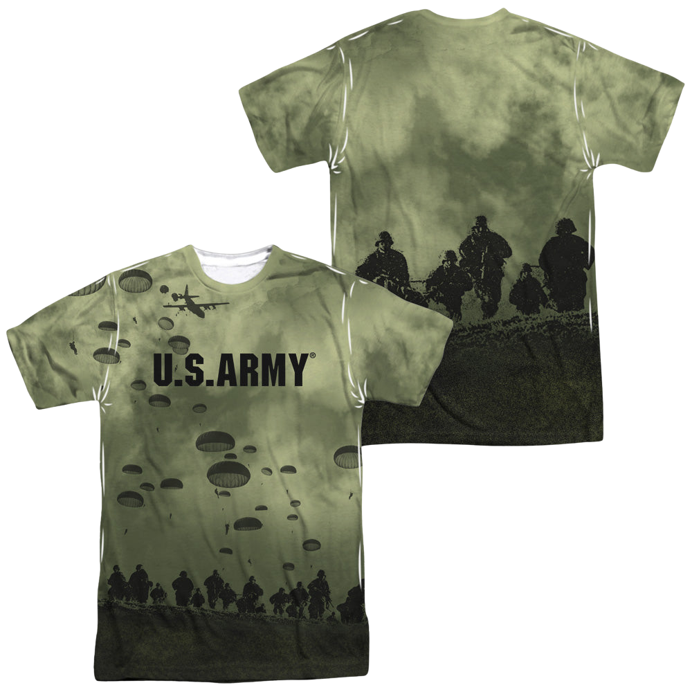 U.S. Army Air To Land (Front/Back Print) - Men's All-Over Print T-Shirt Men's All-Over Print T-Shirt U.S. Army
