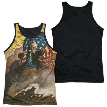 U.S. Army Values - Men's Black Back Tank Top Men's Black Back Tank U.S. Army