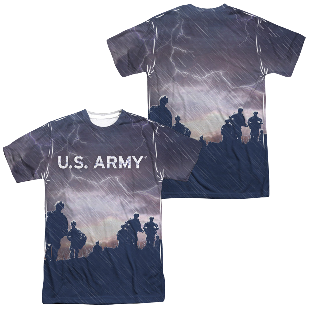 U.S. Army Up Hill (Front/Back Print) - Men's All-Over Print T-Shirt Men's All-Over Print T-Shirt U.S. Army