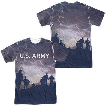 U.S. Army Up Hill (Front/Back Print) - Men's All-Over Print T-Shirt Men's All-Over Print T-Shirt U.S. Army