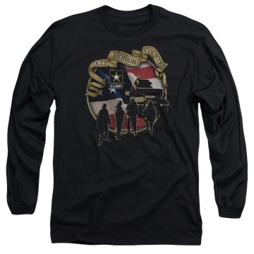 U.S. Army Duty Honor Country - Men's Long Sleeve T-Shirt Men's Long Sleeve T-Shirt U.S. Army