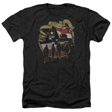 U.S. Army Duty Honor Country - Men's Heather T-Shirt Men's Heather T-Shirt U.S. Army
