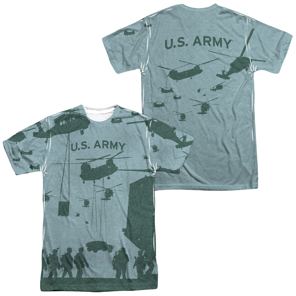U.S. Army Airborne (Front/Back Print) - Men's All-Over Print T-Shirt Men's All-Over Print T-Shirt U.S. Army