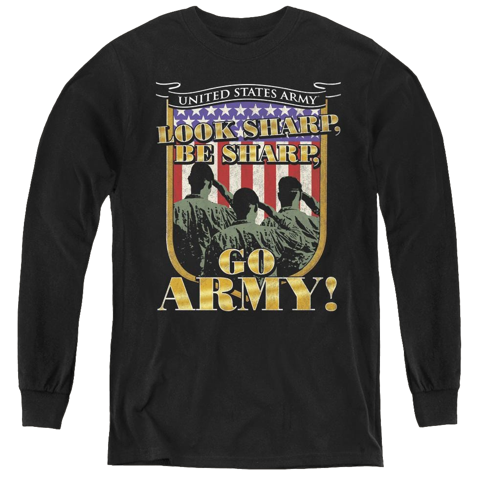 U.S. Army Go Army - Youth Long Sleeve T-Shirt Youth Long Sleeve T-Shirt U.S. Army