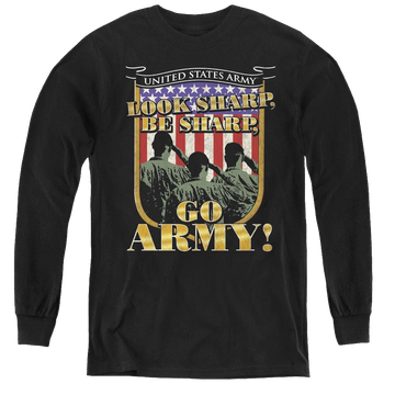 U.S. Army Go Army - Youth Long Sleeve T-Shirt Youth Long Sleeve T-Shirt U.S. Army